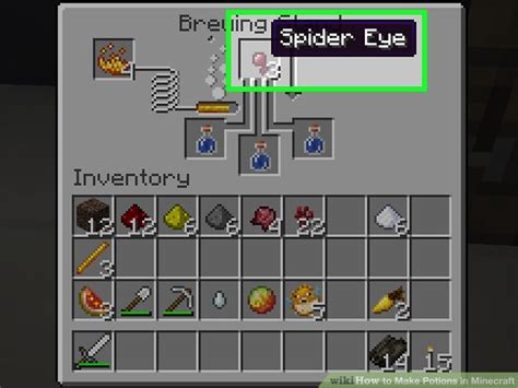 What materials are used to make potions in minecraft? How to Make Potions in Minecraft (with Pictures) - wikiHow