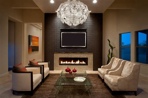 Elegant And Appealing Brown Living Room Design Ideas