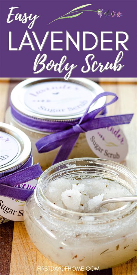 How To Make Lavender Sugar Scrub Easy Recipe With Free Tags Artofit
