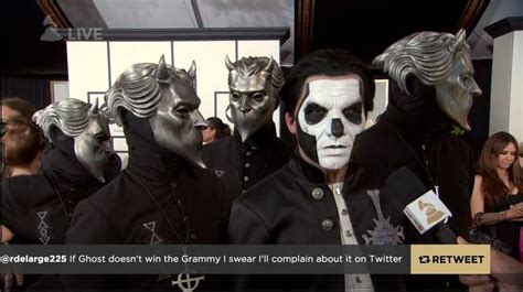 ghost at the grammys d ♥ papa emeritus 3 ghost grammy