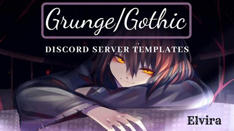 Aesthetic Grunge Gothic Discord Server TemplatesFree To UseJoin Our