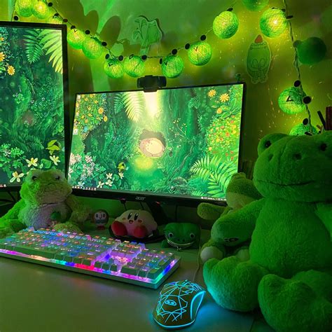 ☁ ･e 🌱 Is Resting Their Head On Twitter Game Room Design Video Game Room Design Gamer Room Decor