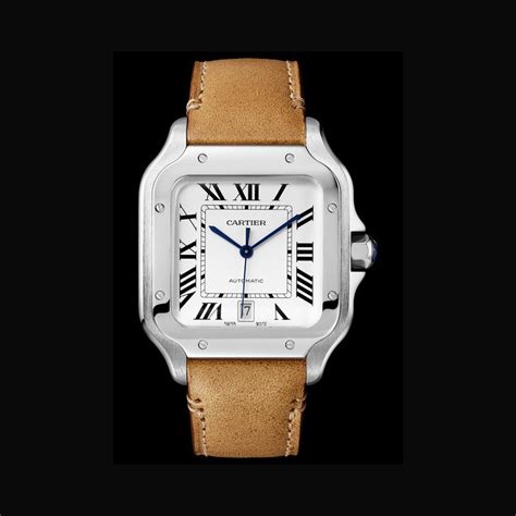 The design of the santos de cartier watch epitomises cartier watchmaking, drawing on the concept of form, a taste for minimalism, the precision of proportions and finally, an eye for detail. Cartier Santos de Cartier | Santos de Cartier WSSA0018 ...