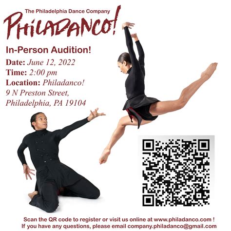 PHILADANCO!! AUDITION!! – Philadanco