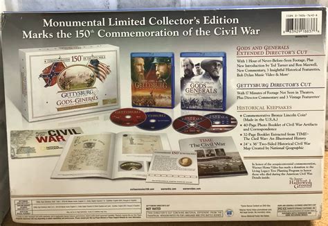 Gettysburg / Gods and Generals (Limited Collector's Edition) [Blu-ray]