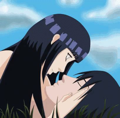 Sasuke Uchiha And Hinata Hyuga Kiss