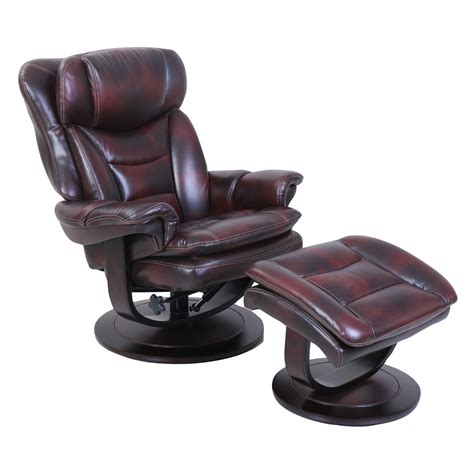 All your furniture needs are satisfied through parker house furniture. BarcaLounger 15-8039-3605-87 Roscoe Pedestal Recliner in Plymouth Mahogany Leather