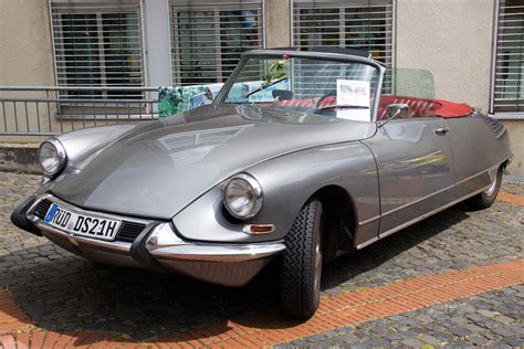 1966 Citroën Ds 21 Cabriolet Front View 1960s Paledog Photo