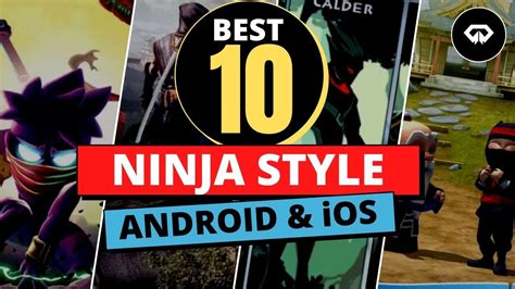 👍best 10 Ninja Style Android And Ios Games 2020 ⚔📱 Youtube