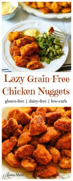Set aside on baking paper. Lazy Grain-Free Chicken Nuggets - MamaShire | Recipe ...