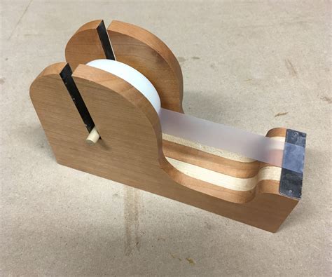 Wood Tape Dispenser 8 Steps With Pictures Instructables
