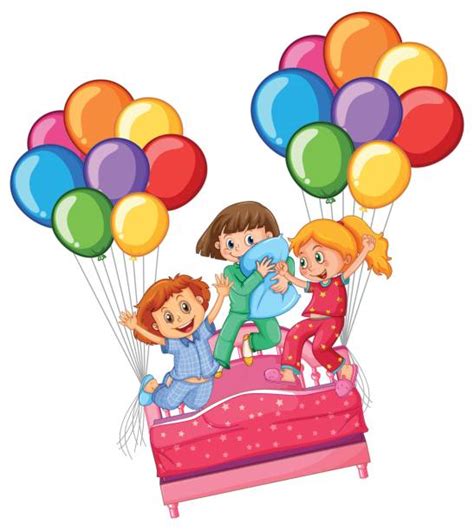 Best Pajama Party Illustrations Royalty Free Vector Graphics And Clip
