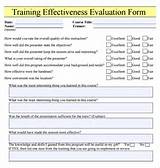 Service Provider Evaluation Form Pictures