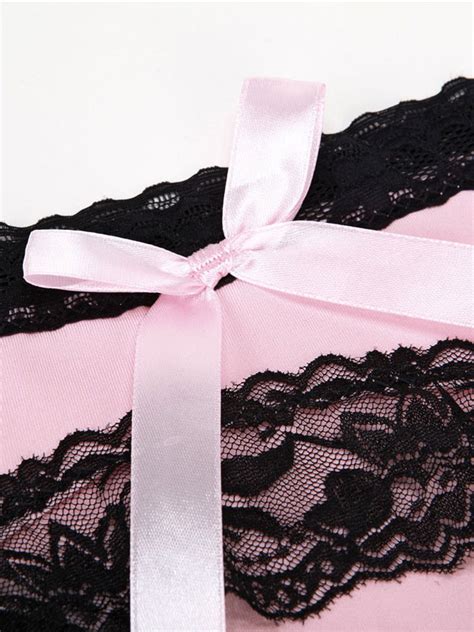 women s pink lace panties tulle underwear sexy lingerie