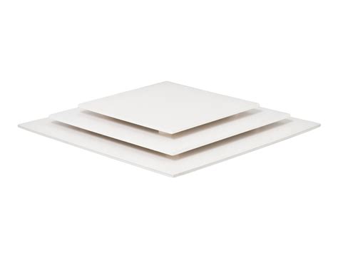 White Mdf Square 6mm Thickness Cake Boards Footed Cakeboards Avaré