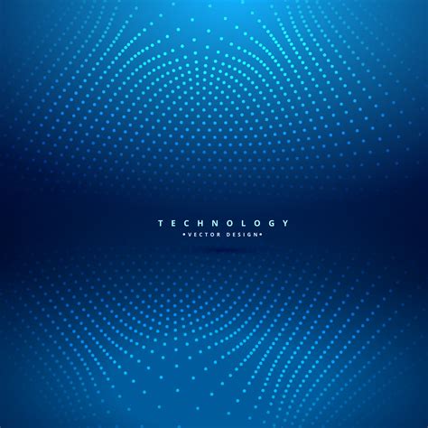 Abstract Dots Mesh In Blue Background Vector Design Illustration