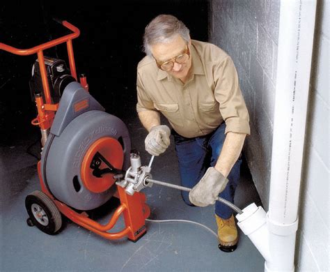 How To Use A Power Drain Auger Step By Step Guide