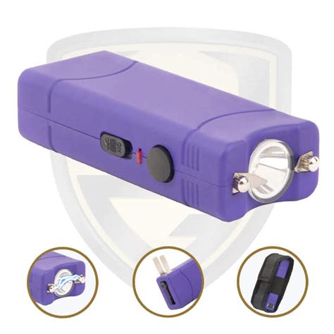 Small Taser Mini Stun Gun Purple Free Shipping Warranty