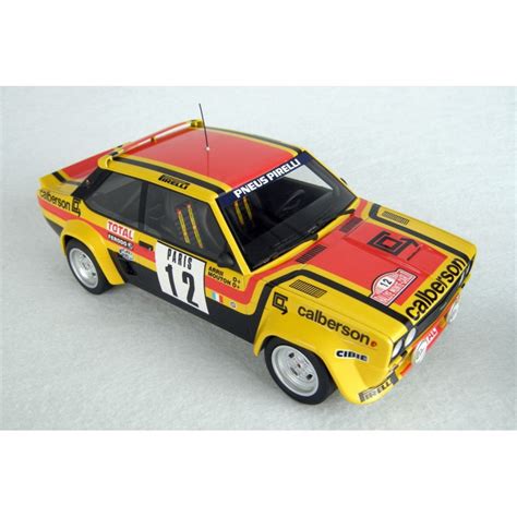 237 teams at the start. Fiat 131 Abarth 12 Rallye Monte Carlo 1980 Mouton Annie ...