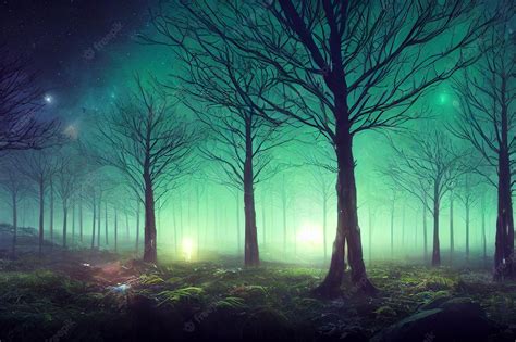 🔥 30 Beautiful Night Forest Wallpapers Wallpapersafari