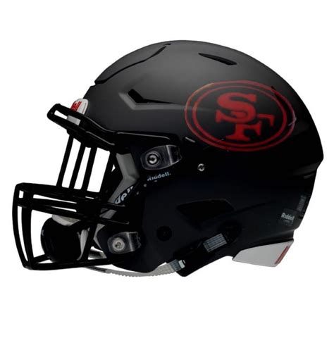 San Francisco 49ers Football Helmet