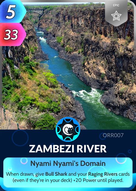 Zambezi River Cards The Universe And Everything Wiki Fandom