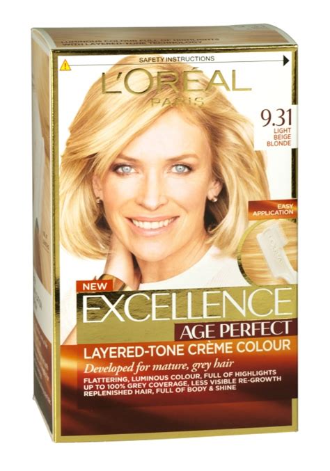 Loreal Excellence Age Perfect Creme Colour 931 Light Beige Blonde