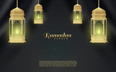 Background Of Ramadan Lanterns 1072535 Download Free Vectors Clipart