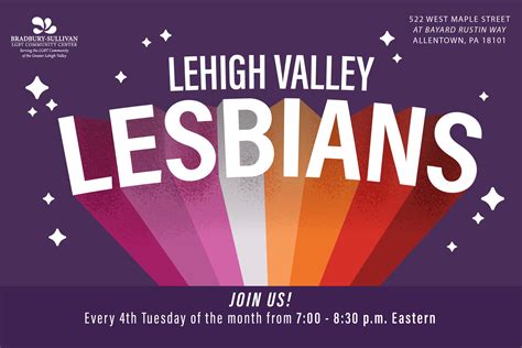 lehigh valley lesbians bradbury sullivan lgbt community center