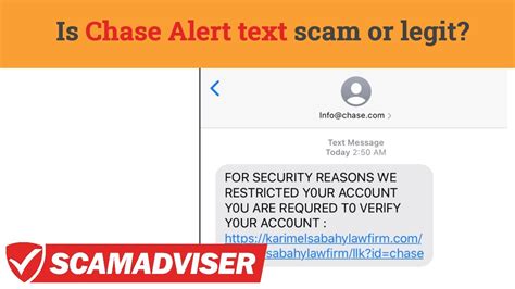 Chase Alert Text Scam Or Legit Notice From Bank Does Chase Bank Send Such Text Messages