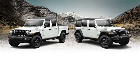Jeep® Willys Legendary Edition Of The Wrangler And Gladiator