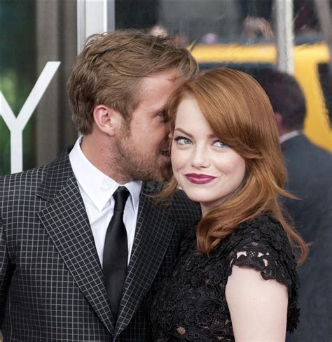 In movies, they sing, dance, act, and joke together. Emma Stone and Ryan Gosling.... I could love them in real ...