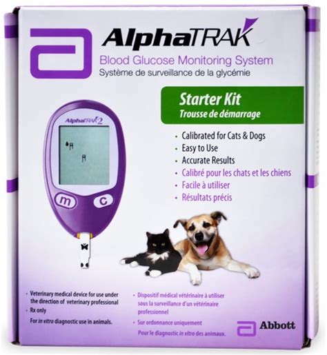 AlphaTrack 2 Blood Glucose Monitoring System Meter