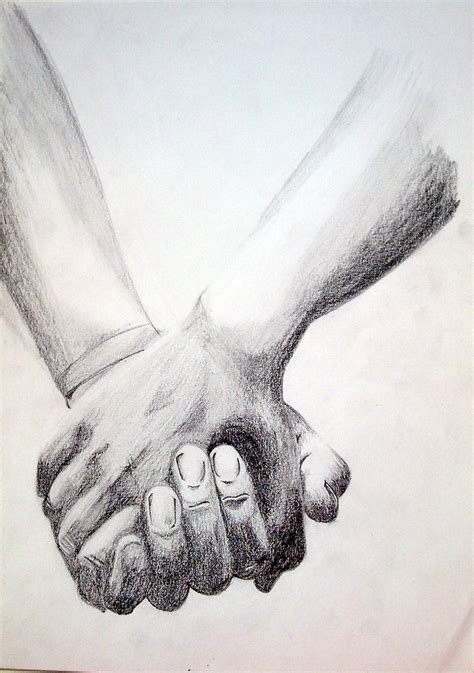 Sketches Of Couples Holding Hands At Explore