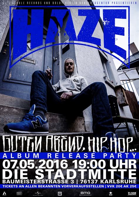 07052016 Haze Album Release Party Ka Rap Tv Rap In Und Aus