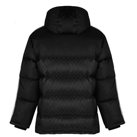 Gucci Gg Jacquard Nylon Padded Coat Men Puffer Jackets