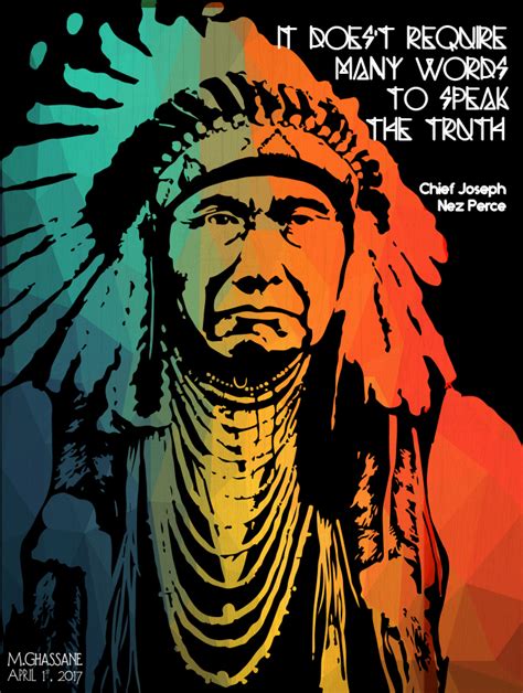 Chief Joseph Nez Perce Behance