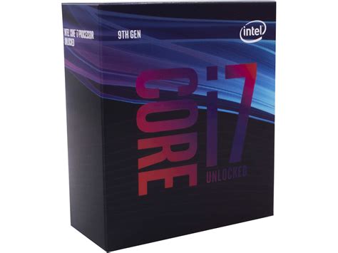 Intel Core I7 9700k Prosessor Demo Komplettno