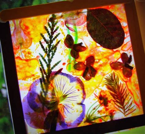 Warner stained glass stained glass supplies, tools, art glass, patterns, and more. Dried flowers with crayon shavings pressed in between wax ...