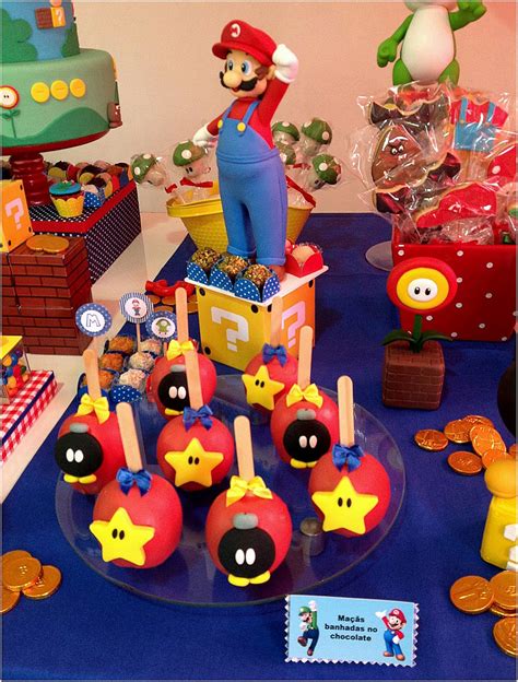 Decoração De Festa Infantil Super Mario Bros Últimas Decoração
