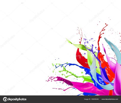 Color Splash Abstract Motion — Stock Photo © Habovka 169295246