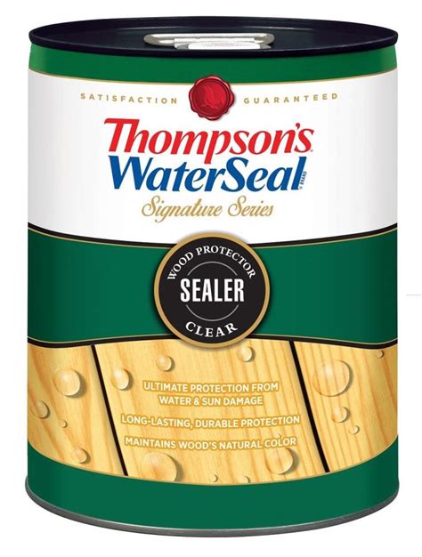 Thompson Water Seal Color Chart