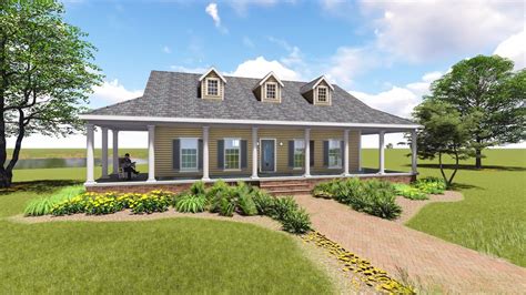 Graceful Southern Home Plan With Wrap Around Porch 2597dh