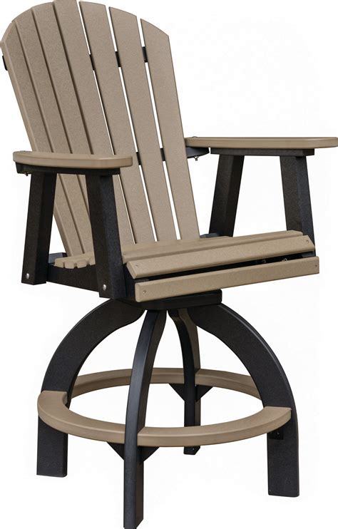 Swivel bar stool with back. Swivel Bar height chair - COMFO BACK