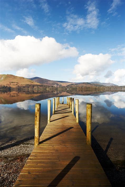 Borrowdale Jetty on Derwentwater | A wooden jetty at Borrowd… | Flickr
