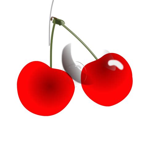 Two Red Cherries Png Svg Clip Art For Web Download Clip Art Png