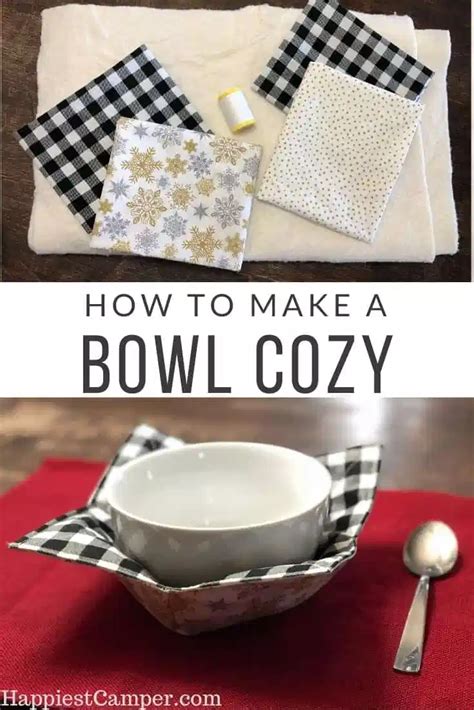 How To Make A Microwave Bowl Cozy Sewing Projects For Beginners Small Sewing Projects Sewing