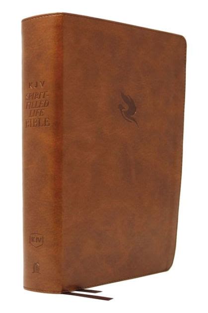 Kjv Spirit Filled Life Bible Third Edition Leathersoft Brown Red