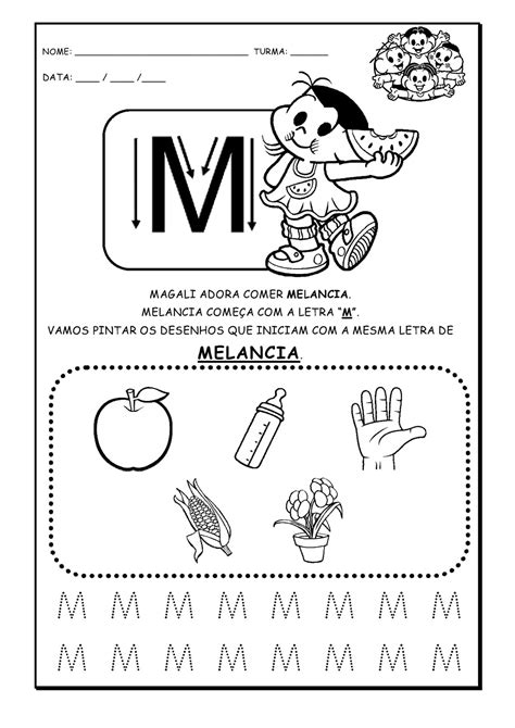 Atividades De Alfabetiza O Para Imprimir Letra M Educa O E Transforma O