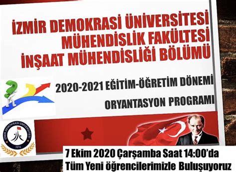 Burada öğrenciler denizcilik örf ve adetlerine göre eğitim görmekte,mezun olduğunda türk denizciliğini en iyi yere getirme amacını ilke benimsemektedirler. İzmir Demokrasi Üniversitesi Mühendislik Fakültesi İnşaat ...